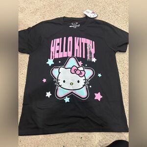 NWT hello kitty black womens teeshirt